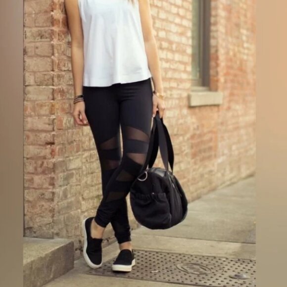 Lululemon Leggings Tech Mesh - Picture 3 of 8